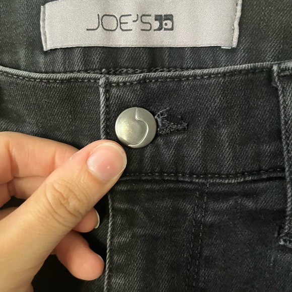 Joe’s Jeans Grayish Black Slim Straight Leg Jeans Womens Size 31/12 - Picture 6 of 13
